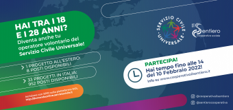 BANDO 2021 SERVIZIO CIVILE – 960 posti disponibili in Italia e all’estero. Scopri come partecipare