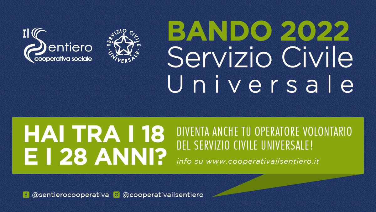 BANDO 2022 SERVIZIO CIVILE – 884 posti disponibili in Italia e all’estero. Scegli il progetto e scopri come partecipare