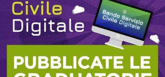 Servizio Civile Digitale: Pubblicate le Graduatorie